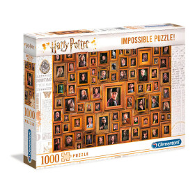 Clementoni Puzzle Impossible - Harry Potter, 1000 dílků - Kinsmart