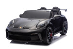 Mamido Elektrické autíčko Porsche 911 GT3 XXL | 24V14Ah | 4x200W | Pro 2 děti | Lakované černé
