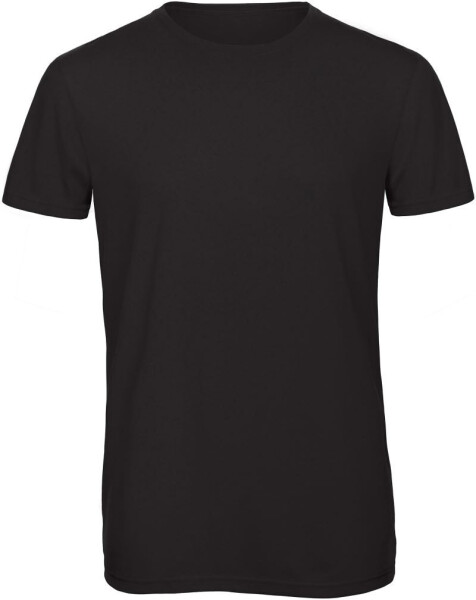 B&C Triblend /men Pánské tričko 01.TM55 black 3XL