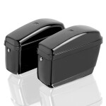 Pevné boční kufry z Abs se zámky - Universal, 2x20L