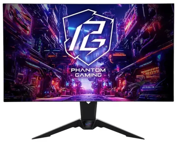 32" ASRock Phantom Gaming PGO32UFS černá / Monitor / WOLED / 3840 x 2160 / 240Hz / 0,03ms / 275 cd-m2 (90LXA0N0-A0E1A0C)