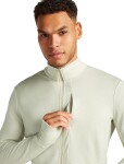 ICEBREAKER Mens Mer 260 QuantuMens IV LS Zip, Ashen (vzorek) velikost: M