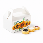 Výslužková krabice s rukojetí Yellow 13x9x7cm