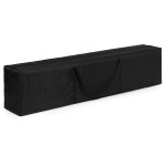 Samorozkládací párty stan se stěnami v různých barvách 3 x 6 m Černá