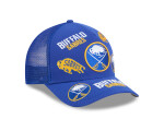New Era Pánská kšiltovka Buffalo Sabres NHL 9FORTY M-Crown A-Frame Trucker All Over modrá