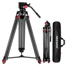 Neewer TP-M200 / Stativ / výška 88-200 cm / nosnost 8 kg / olejová hlava (B09VL46P6R)