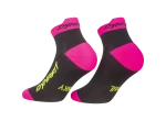 Dynafit Trail Short běžecké ponožky Black Out/Pink Glo vel. 35-38