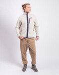 Patagonia M's Retro Pile Jacket Pelican w/Smolder Blue L