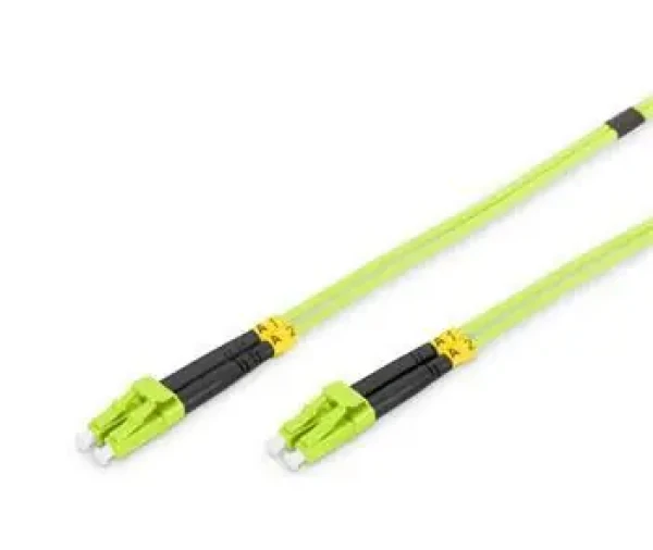 Digitus LC-LC OM5 Multimode 1 m zelený / Optický patch kabel / Duplex / LSZH (DK-2533-01-5)