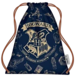 Bluesky Harry Potter pytlík na cvičky tmavě modrý, zlatý / Pytlík na cvičky / stahovací (HP708391EPM)