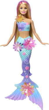 Barbie kouzelná květinová mořská panna - blondýnka - Mattel Cloudees