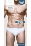 Pánské slipy Basic mini white - Sloggi bílá S