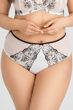 Gorsenia K841 Black-White barva: bílá 2XL
