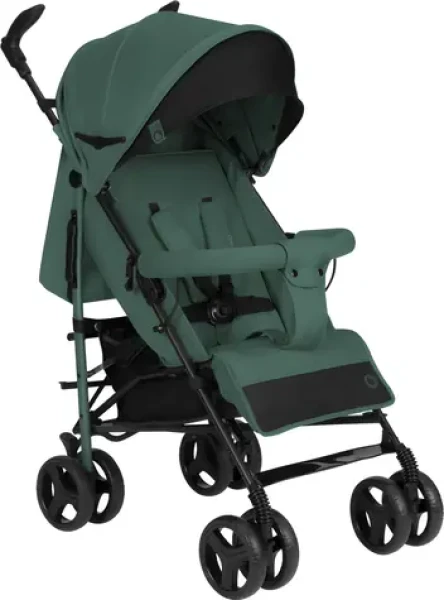 LIONELO Kočárek golfový IRMA Green Emerald / Nosnost do 15 kg / 6-36 měsíců (LO-IRMA GREEN EMERALD)