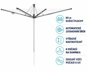 Leifheit Venkovní sušák Linomatic 600 Plus 85277