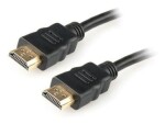 Kabel HDMI-HDMI 4.5m, 1.4, M/M stíněný, zlacené kontakty, černý (KAB051I43)