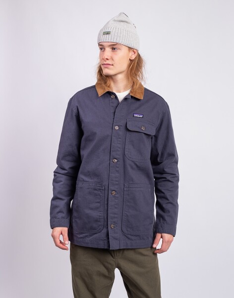 Patagonia M's Point Reyes Canvas Jacket Smolder Blue L