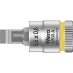 Wera 8700 A FL 05003320001 plochý nástrčný klíč funkce zadržení 6.3 mm 1/4 5.5 mm 5.5 mm 1/4 (6,3 mm)
