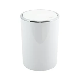 MSV KAMAKA výklopný odpadkový koš 6 L bílý / plast (3700703938699)