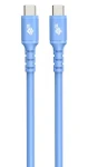 TB Touch USB-C kabel modrý 1m / Nabíjecí a datový kabel / USB-C - USB-C / 60 W / 480 Mb/s / silikonový (AKTBXKUCC2SI10N)