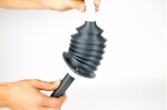 NGEN_FLEX tmavě šedý odolný flexibilní filament 1,75mm ColorFabb 650g