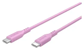 Goobay Silicone růžová / Datový kabel / USB-C / 1,5 m (77746)