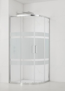 Sprchový kout čtvrtkruh 90x90 cm SAT TEX SIKOTEXS90CRS SIKOTEXS90CRS