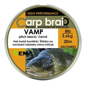 Sema Vamp / Pletená šňůra / 20 m / 8 lbs / 3,62 kg