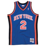 Mitchell & Ness Pánský dres New York Knicks NBA Larry Johnson #2 1998-99 Swingman - Modrá Velikost: S