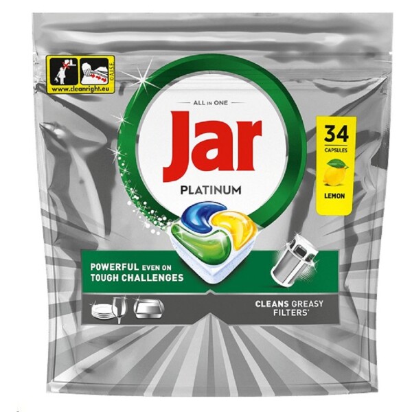 JAR PLATINUM All in 1 kapsle do myčky 34 ks