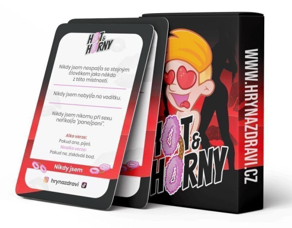 Hot Horny - Karetní párty hra - David Batelka