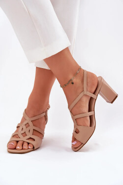 Sandály na podpatku model 212835 Step in style 38