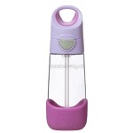 B.box 1384 Lahev na pití s brčkem 450 ml - sugar plum