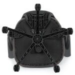 Židle kancelářská, látka zelená, houpací mechanismus, kolečka pro tvrdé povrchy