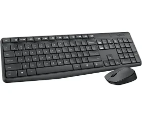 Logitech Wireless Desktop MK235 IT / Klávesnice / Myš / USB / Šedá / IT (920-007913)