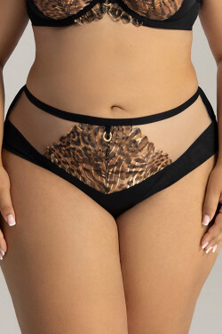 Ava 2144 Liana barva: elegantní černá XL