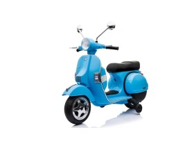 Mamido Dětský elektrický skútr Vespa modrá