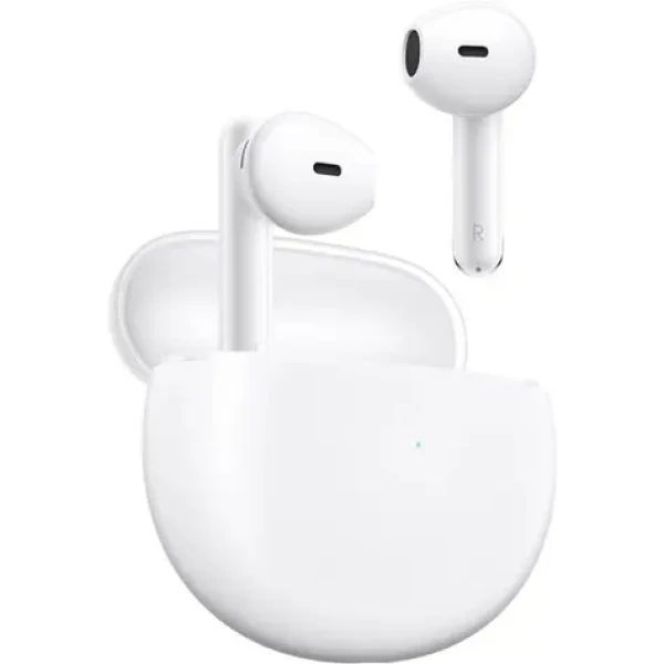 OPPO Enco Air2 bílá / Bluetooth sluchátka s mikrofonem / Bluetooth 5.2 / 27 mAh + 440 mAh / USB-C (6672123/ETE11)