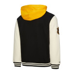 Mitchell & Ness Pánská mikina Pittsburgh Penguins NHL Courtside Fleece Button Front Current Logo Velikost: L