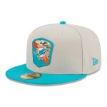 New Era Pánská kšiltovka Miami Dolphins NFL 2023 Salute to Service 59FIFTY Fitted Velikost: 7 3/8
