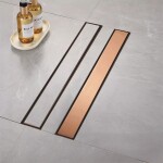 REA - Odtokový žlab Neox brush l. copper 70 REA-G4898