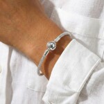 ELENYS Forever Love – náramek ze sterlingového stříbra 925 Velikost: 19 cm