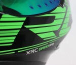 Helma na moto Xrc Drod black/green - 2Xl / černá