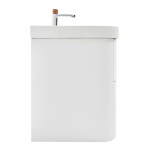 Koupelnová skříňka s umyvadlem a baterií SAT Fusion 77,5x53x45 cm bílá matná mat SATFUSION280WUBA SATFUSION280WUBA