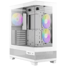 Antec CX700 ARGB bílá / ATX / 1x USB-A 3.0 / 1x USB-C 3.2 Gen 2 / 3x 120mm ARGB / bez zdroje / průhledná bočnice (0-761345-10132-5)