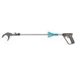 WorkPro WP332010 Kovadlinkové nůžky, s nastavením výšky sečení, vč. nůžkového adaptéru na trávu a keře