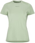 Craft Dámské Tričko s krátkým rukávem ADV ESSENCE SS TEE 2 W 1914798 630000 Zelená - Běžecké tričko CRAFT ADV Essence SS 2 - zelená Velikost textilu: M