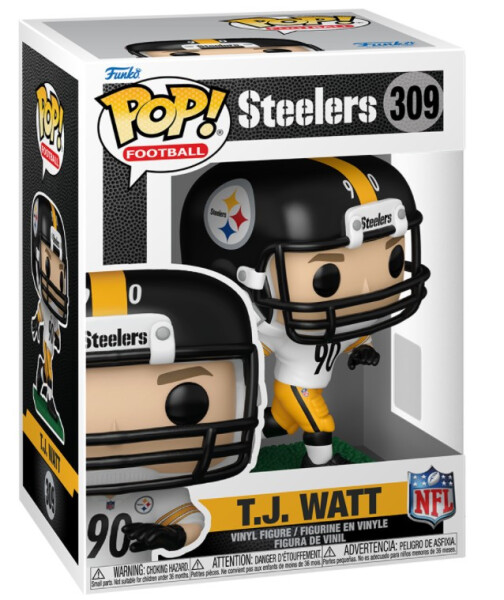 Funko Figurka POP! T.J. Watt #90 Pittsburgh Steelers NFL