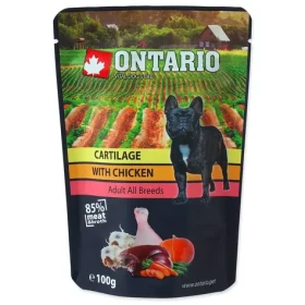 Ontario Kapsička chrupavky s kuřecím ve vývaru 100g (214-3032)