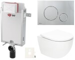 Závěsný WC set k zazdění SAT Fusion SIKOSZTORFU71 SIKOSZTORFU71